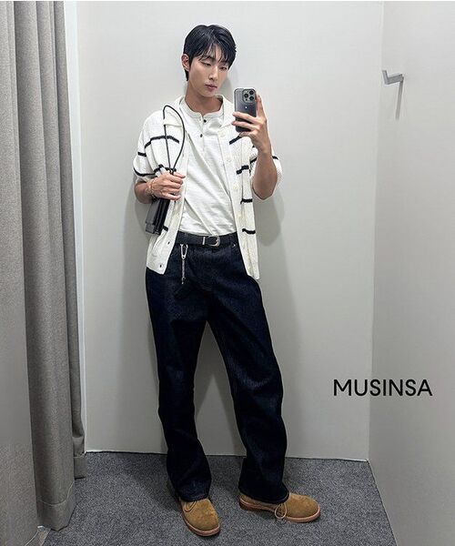 ALYSS（アリス）の「[ノンフェイド] オスロ ストレート デニムパンツ [ディープインディゴ]（デニムパンツ・メンズ・その他・X-LARGE/LARGE/MEDIUM）」の12枚目の写真