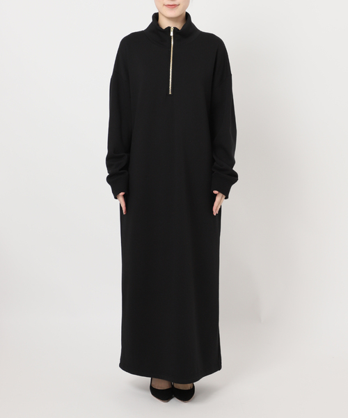 Deuxieme Classe（ドゥーズィエムクラス）の「*Warm ジップ ドレス（ワンピース・レディース・ブラック・36/38）」の7枚目の写真