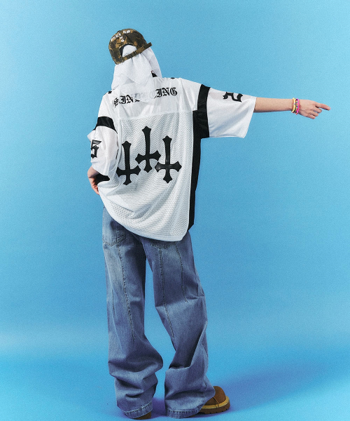 SCHISM INDUCING（スキズムインデューシング）の「RESIZED BAGGY JEANS BLUE（デニムパンツ・レディース・その他・SMALL/MEDIUM/LARGE）」の18枚目の写真