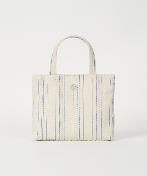 セール】マリピクニックトートバッグ_ストライプ（トートバッグ