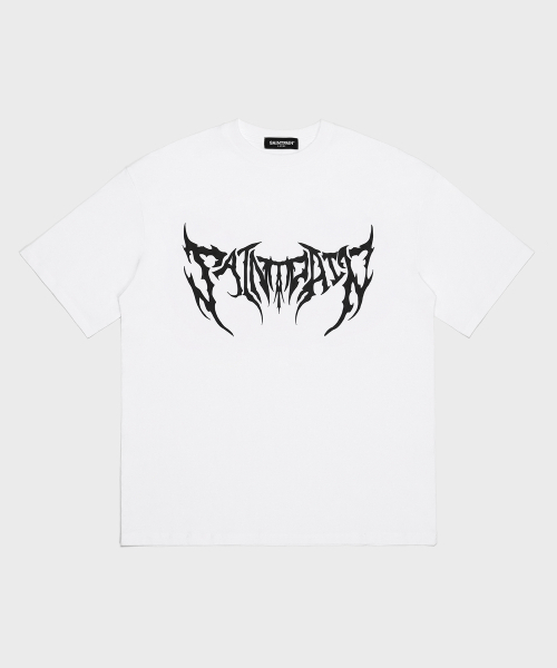 SAINTPAIN(セイントペイン)の「SP ブルータル 半袖Tシャツ ホワイト(Tシャツ/カットソー・メンズ・その他・MEDIUM/LARGE)」の1枚目の写真