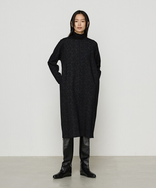 COMME CA(コムサ)の「〔 TALLサイズ 〕 ウールリバーツイード調 ワンピース(ワンピース・レディース・トップグレー・13号/15号)」の4枚目の写真