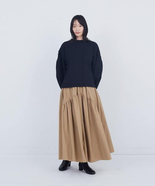 ADIEU TRISTESSE(アデュートリステス)の「ボリュームスリーブカットソープルオーバー(Tシャツ/カットソー・レディース・ピンク/ブラック/グレー・FREE)」の13枚目の写真