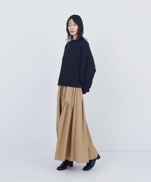 ADIEU TRISTESSE(アデュートリステス)の「ボリュームスリーブカットソープルオーバー(Tシャツ/カットソー・レディース・ピンク/ブラック/グレー・FREE)」の14枚目の写真