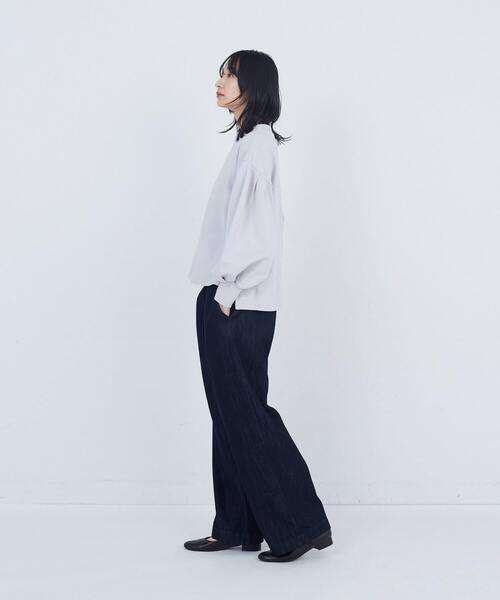 ADIEU TRISTESSE(アデュートリステス)の「ボリュームスリーブカットソープルオーバー(Tシャツ/カットソー・レディース・ピンク/ブラック/グレー・FREE)」の9枚目の写真