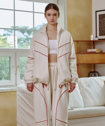 ARI（アリ）の「KIKI FLEECE ZIP UP / WHITE（その他アウター）」
