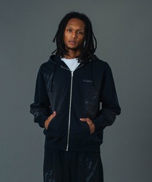 XLARGE | GEOMETRIC ZIP UP HOODED SWEATSHIRT(パーカー)