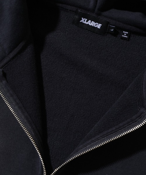 XLARGE(エクストララージ)の「GEOMETRIC ZIP UP HOODED SWEATSHIRT(パーカー・メンズ・ブラック/ベージュ/ネイビー・S/M/L/XL)」の21枚目の写真