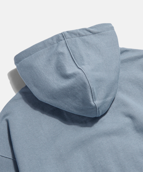 ESPIONAGE（エスピオナジ）の「Ribbed Shoulder Zip-Up Hoodie Misty Blue（スウェット・レディース・その他・LARGE/MEDIUM/X-LARGE）」の11枚目の写真