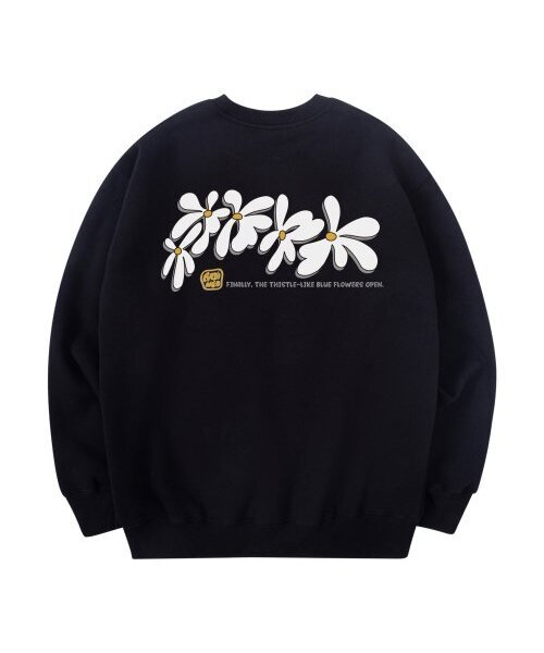 RADINEO(ラディネオ)の「フラワリースウェット ブラック(スウェット・メンズ・その他・LARGE/MEDIUM/X-LARGE)」の1枚目の写真