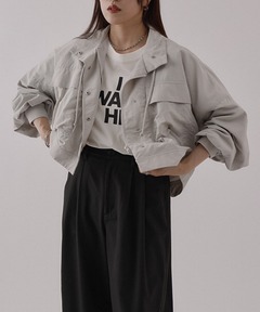 SOSHIOTSUKI/ソウシオオツキ】UGLY COLLAR SHELL COAT（ダウン
