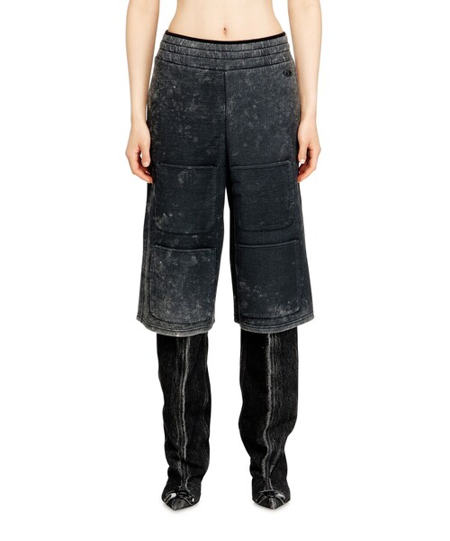 DIESEL（ディーゼル）の「ウィメンズ ハーフパンツ S-TYP（その他パンツ・レディース・ブラック・SMALL/MEDIUM/LARGE/X-LARGE）」の4枚目の写真
