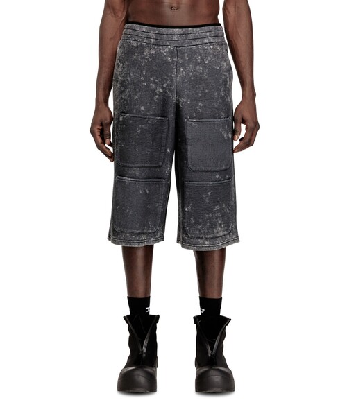 DIESEL（ディーゼル）の「ウィメンズ ハーフパンツ S-TYP（その他パンツ・レディース・ブラック・SMALL/MEDIUM/LARGE/X-LARGE）」の5枚目の写真