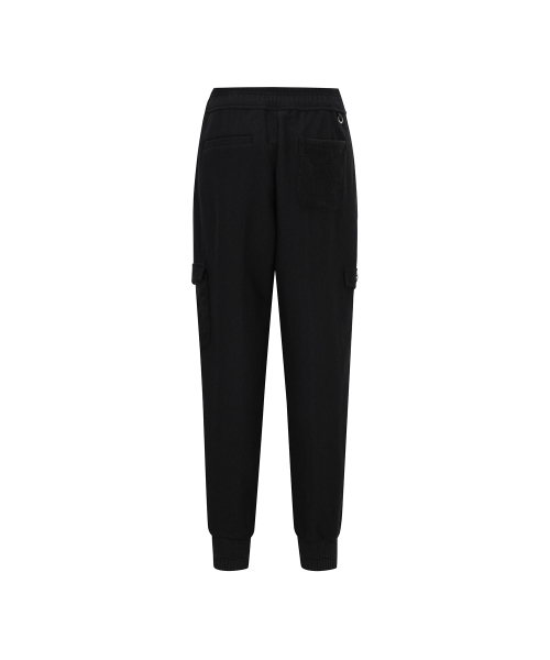 ANEW GOLF（アニューゴルフ）の「W FLEECE MIX SET UP JOGGER L/PT_BK（スウェットパンツ・レディース・その他・MEDIUM/LARGE/XX-SMALL/X-SMALL/SMALL）」の2枚目の写真