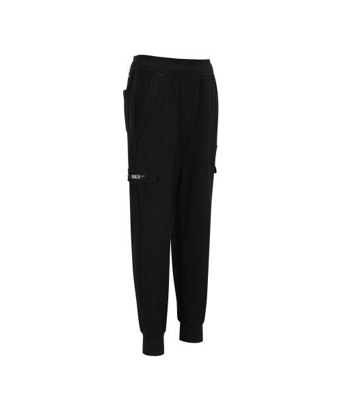 ANEW GOLF（アニューゴルフ）の「W FLEECE MIX SET UP JOGGER L/PT_BK（スウェットパンツ・レディース・その他・MEDIUM/LARGE/XX-SMALL/X-SMALL/SMALL）」の4枚目の写真