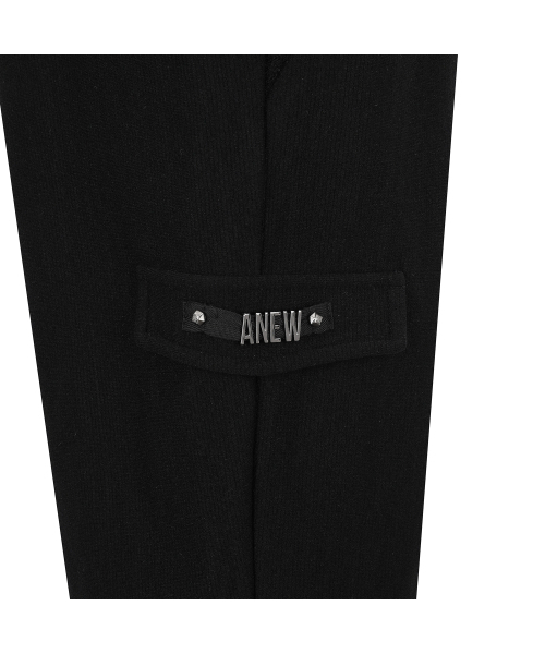 ANEW GOLF（アニューゴルフ）の「W FLEECE MIX SET UP JOGGER L/PT_BK（スウェットパンツ・レディース・その他・MEDIUM/LARGE/XX-SMALL/X-SMALL/SMALL）」の8枚目の写真