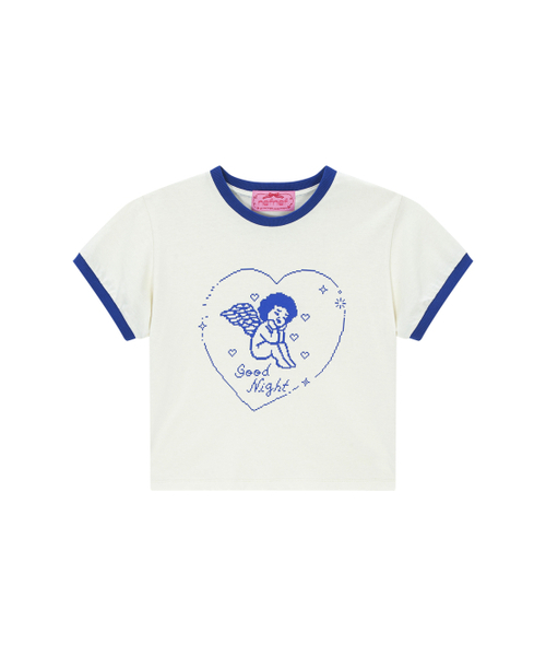 NEFNEF(ネフネフ)の「angel ringer tee_blue(Tシャツ/カットソー・レディース・その他・FREE)」の6枚目の写真