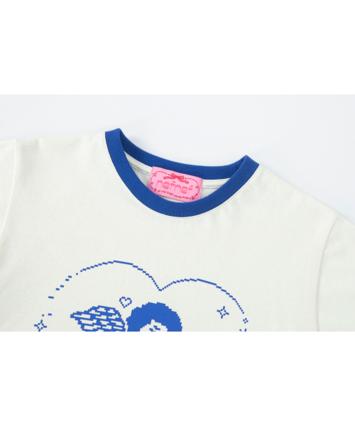 NEFNEF(ネフネフ)の「angel ringer tee_blue(Tシャツ/カットソー・レディース・その他・FREE)」の8枚目の写真