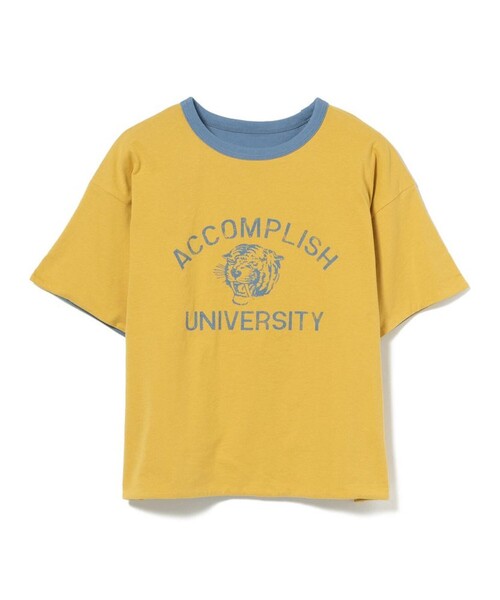 BEAMS HEART(ビームスハート)の「【7/16値下げ】リバーシブル プリント Tシャツ(Tシャツ/カットソー・レディース・ホワイト系その他5/グリーン/イエロー・FREE)」の3枚目の写真