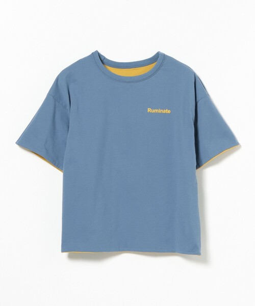 BEAMS HEART(ビームスハート)の「【7/16値下げ】リバーシブル プリント Tシャツ(Tシャツ/カットソー・レディース・ホワイト系その他5/グリーン/イエロー・FREE)」の11枚目の写真