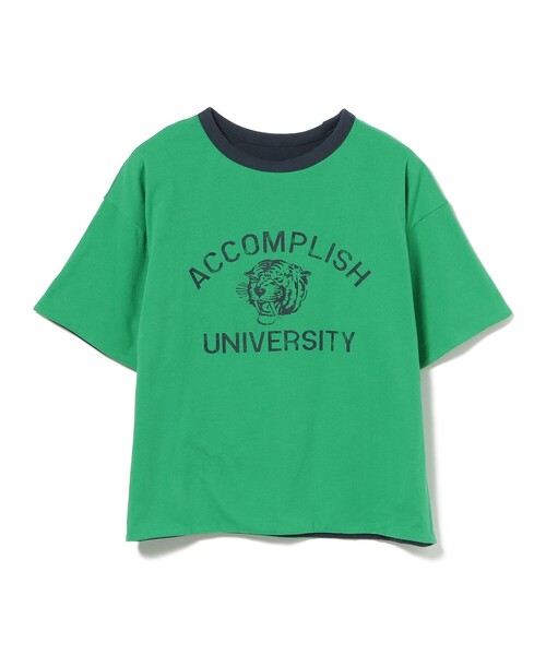 BEAMS HEART(ビームスハート)の「【7/16値下げ】リバーシブル プリント Tシャツ(Tシャツ/カットソー・レディース・ホワイト系その他5/グリーン/イエロー・FREE)」の9枚目の写真