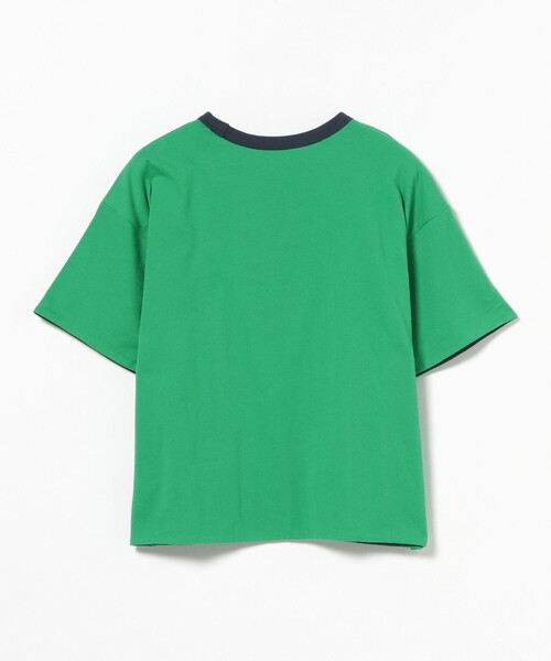 BEAMS HEART(ビームスハート)の「【7/16値下げ】リバーシブル プリント Tシャツ(Tシャツ/カットソー・レディース・ホワイト系その他5/グリーン/イエロー・FREE)」の8枚目の写真