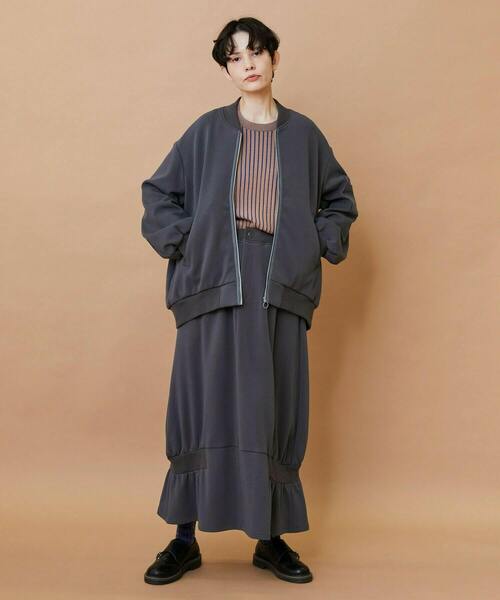 FRAPBOIS（フラボア）の「アクティー ブルゾン（ブルゾン・レディース・ブラック/チャコールグレー・1/2）」の13枚目の写真