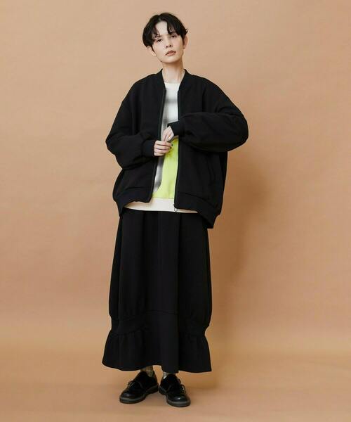 FRAPBOIS（フラボア）の「アクティー ブルゾン（ブルゾン・レディース・ブラック/チャコールグレー・1/2）」の21枚目の写真