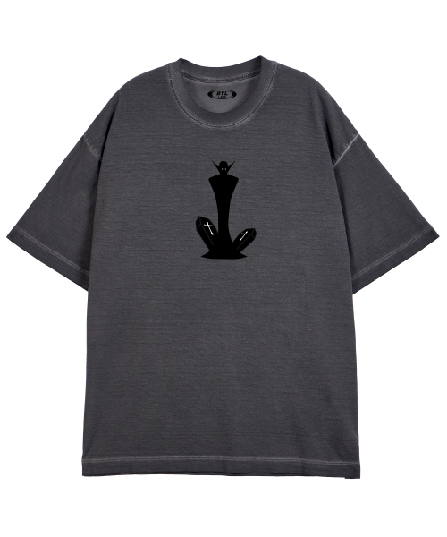 BY.L(バイエル)の「モンスター ドラキュラ ピグメント 半袖Tシャツ チャコール(Tシャツ/カットソー・メンズ・その他・MEDIUM/LARGE/X-LARGE/XX-LARGE)」の3枚目の写真