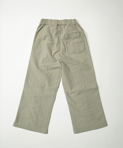 MAKE YOUR DAY(メイクユアデイ)の「ぐいんぐいんのストレッチフリルパンツ■80~140cm(その他パンツ・キッズ・チャコールグレー/アイボリー/オリーブ・90/100/110/120/130/140/80)」の5枚目の写真