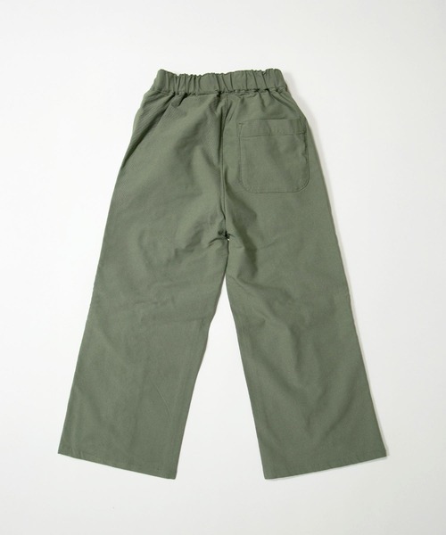 MAKE YOUR DAY(メイクユアデイ)の「ぐいんぐいんのストレッチフリルパンツ■80~140cm(その他パンツ・キッズ・チャコールグレー/アイボリー/オリーブ・90/100/110/120/130/140/80)」の7枚目の写真