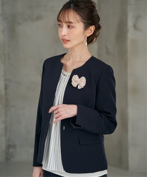 ikka(イッカ)の「【フォーマル対応】フラワーコサージュA(ブローチ/コサージュ・レディース・ホワイト/オフホワイト/グレー/ベージュ・FREE)」の21枚目の写真