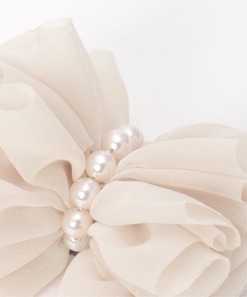 ikka(イッカ)の「【フォーマル対応】フラワーコサージュA(ブローチ/コサージュ・レディース・ホワイト/オフホワイト/グレー/ベージュ・FREE)」の12枚目の写真