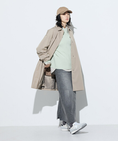 COMME CA（コムサ）の「バルキッシュウール プルオーバー（ニット/セーター・レディース・トップグレー/グレイッシュベージュ/ミント・9号）」の13枚目の写真