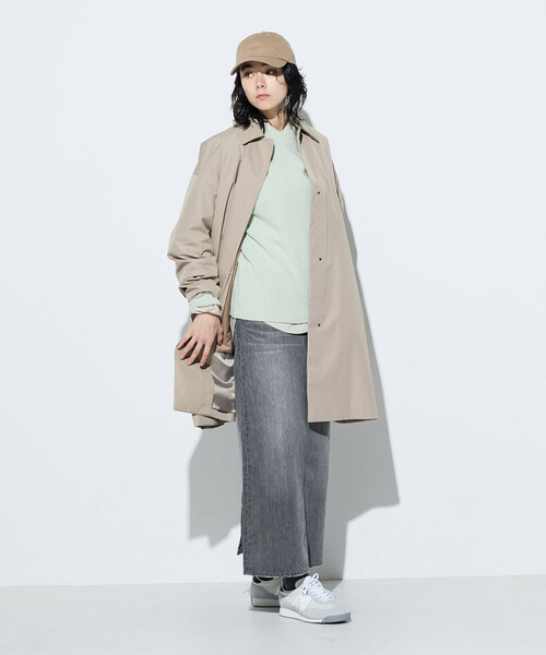 COMME CA（コムサ）の「バルキッシュウール プルオーバー（ニット/セーター・レディース・トップグレー/グレイッシュベージュ/ミント・9号）」の14枚目の写真