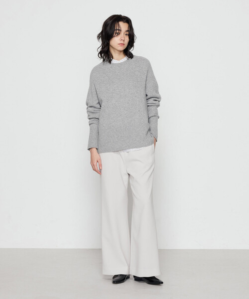 COMME CA（コムサ）の「バルキッシュウール プルオーバー（ニット/セーター・レディース・トップグレー/グレイッシュベージュ/ミント・9号）」の21枚目の写真