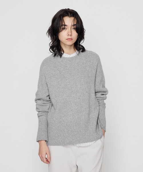 COMME CA（コムサ）の「バルキッシュウール プルオーバー（ニット/セーター・レディース・トップグレー/グレイッシュベージュ/ミント・9号）」の22枚目の写真