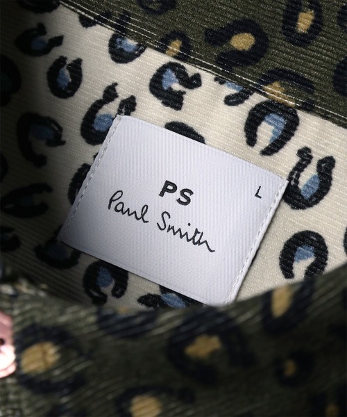 PS Paul Smith(ピーエスポールスミス)の「Horseshoes プリントコーデュロイシャツ / 162303 119Z(シャツ/ブラウス・メンズ・オフホワイト/モカ・LARGE/MEDIUM)」の6枚目の写真