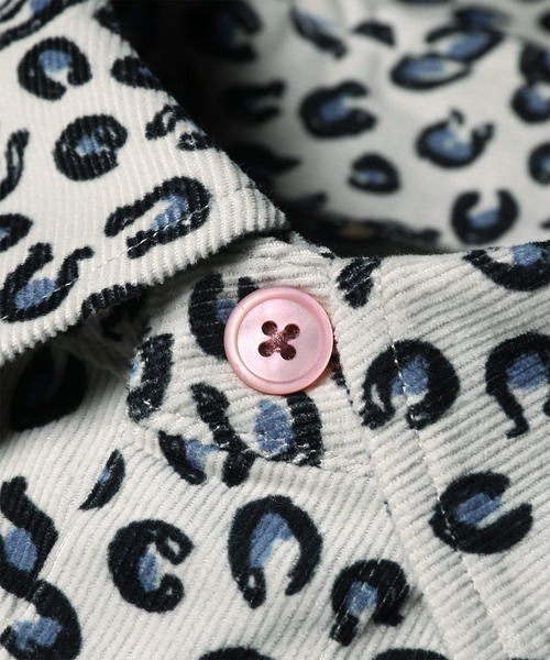 PS Paul Smith(ピーエスポールスミス)の「Horseshoes プリントコーデュロイシャツ / 162303 119Z(シャツ/ブラウス・メンズ・オフホワイト/モカ・LARGE/MEDIUM)」の10枚目の写真
