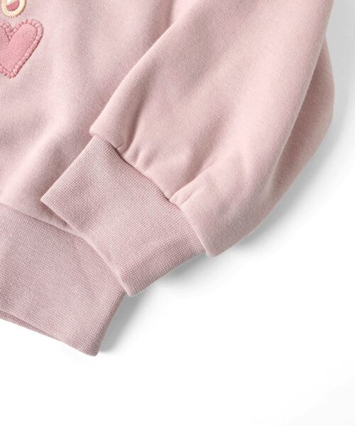 Seraph（セラフ）の「【裏シャギー】モチーフトレーナー（スウェット・キッズ・ブラック/サックスブルー/ピンク/アイボリー・80/90/100/110/120/130/140）」の16枚目の写真