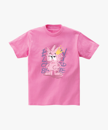 TEESSERT（ティーザート）の「Graffiti T-shirt Cotton Short Sleeve T-Shirt [PINK]（Tシャツ/カットソー）」