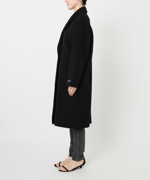 JOURNAL STANDARD relume（ジャーナルスタンダード　レリューム）の「《追加2》スーパーファインビーバーチェスターコート（チェスターコート・レディース・ブラック/チャコールグレー・36/38）」の13枚目の写真