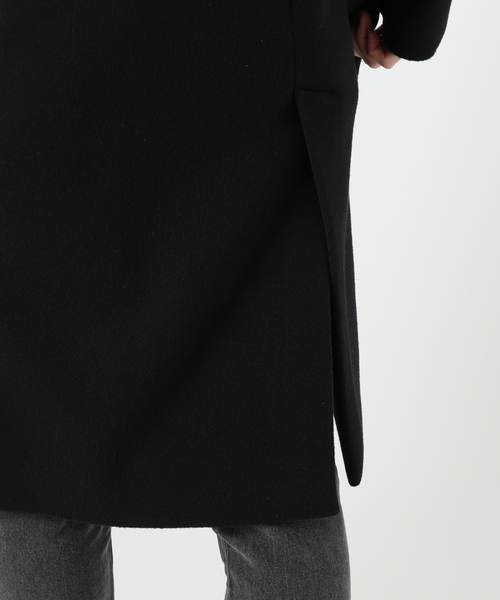 JOURNAL STANDARD relume（ジャーナルスタンダード　レリューム）の「《追加2》スーパーファインビーバーチェスターコート（チェスターコート・レディース・ブラック/チャコールグレー・36/38）」の19枚目の写真