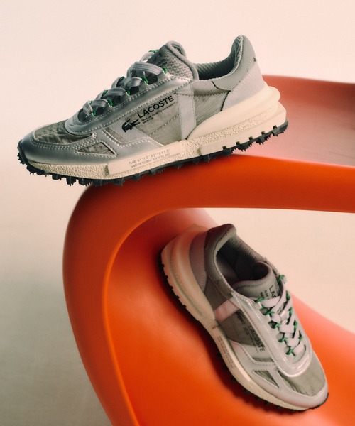 LACOSTE（ラコステ）の「【LACOSTE（ラコステ）】ELITE ACTIVE（スニーカー・レディース・シルバー・23/23.5/24/24.5/25.5）」の7枚目の写真