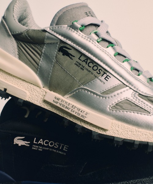 LACOSTE（ラコステ）の「【LACOSTE（ラコステ）】ELITE ACTIVE（スニーカー・レディース・シルバー・23/23.5/24/24.5/25.5）」の9枚目の写真