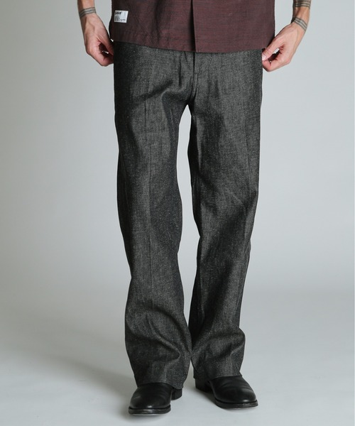schott（ショット）の「Schott/ショット/NEP DENIM RAW TROUSERS