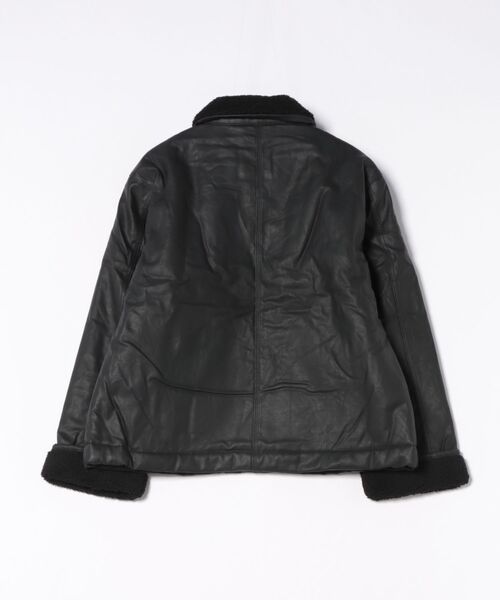 Dickies(ディッキーズ)の「Dickies/ディッキーズ キャンバスパデットフライトジャケット(ミリタリージャケット・レディース・ブラック/ワインレッド・X-SMALL/SMALL/MEDIUM)」の19枚目の写真