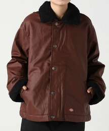 Dickies（ディッキーズ）の「Dickies/ディッキーズ キャンバスパデットフライトジャケット（ミリタリージャケット）」