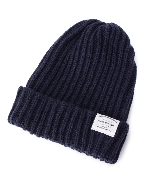 THE SHOP TK (ザ ショップ ティーケー )の「ケーブルニットワッチ(ニットキャップ/ビーニー・メンズ・ブルー/ホワイト/ブラック・00)」の3枚目の写真