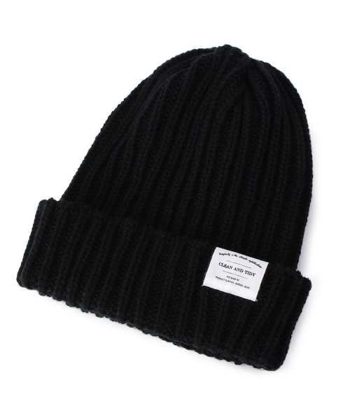 THE SHOP TK (ザ ショップ ティーケー )の「ケーブルニットワッチ(ニットキャップ/ビーニー・メンズ・ブルー/ホワイト/ブラック・00)」の2枚目の写真